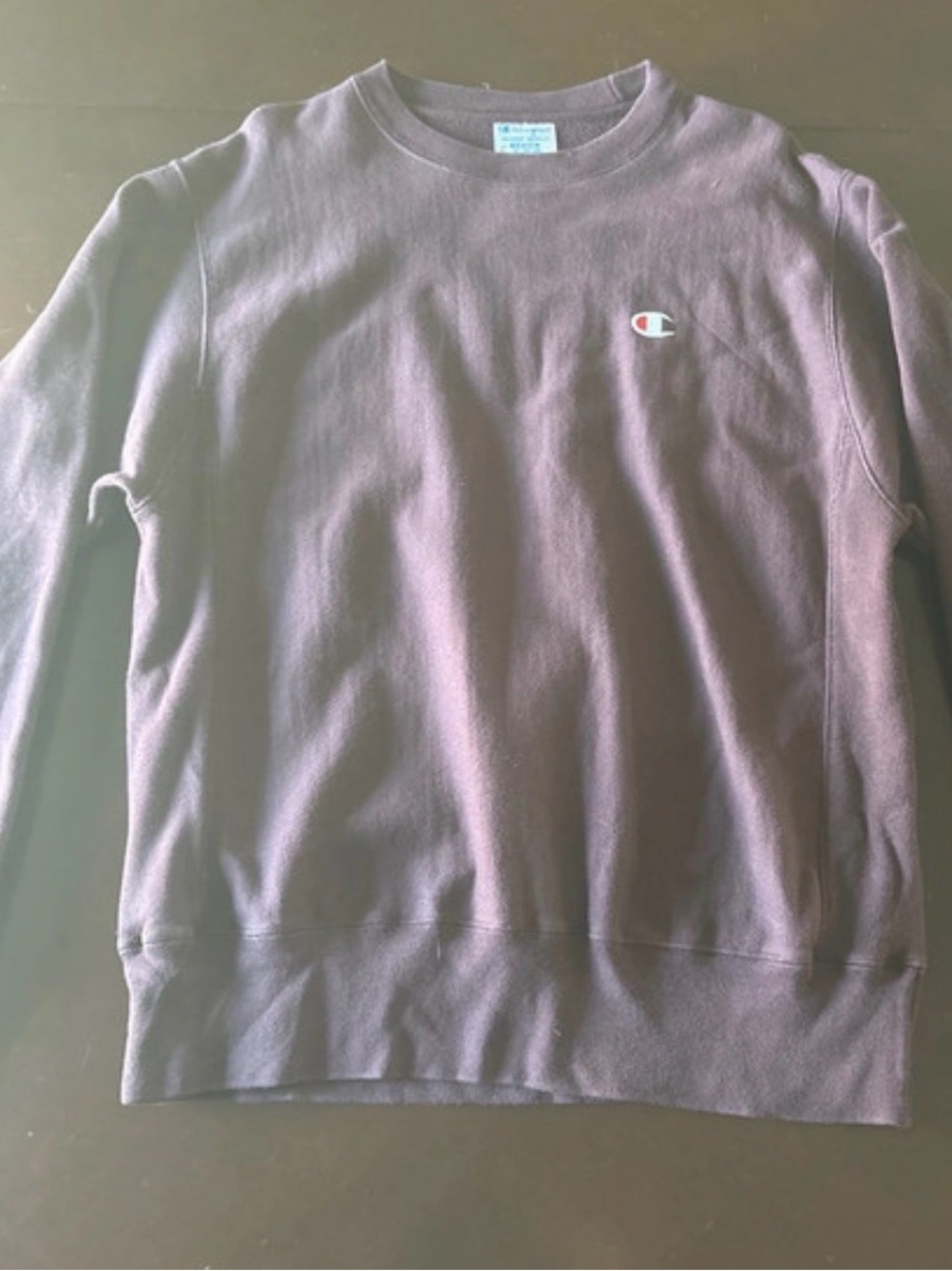 Champion Men's Crewneck Sweatshirt - Burgundy Red Medium